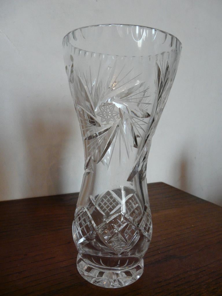 vase en cristal, Enlèvement ou Envoi