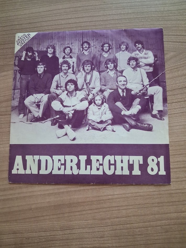 2 singles et 1 LP d'Anderlecht. Également vendu séparément., Collections, Enlèvement ou Envoi, Utilisé, Autres types