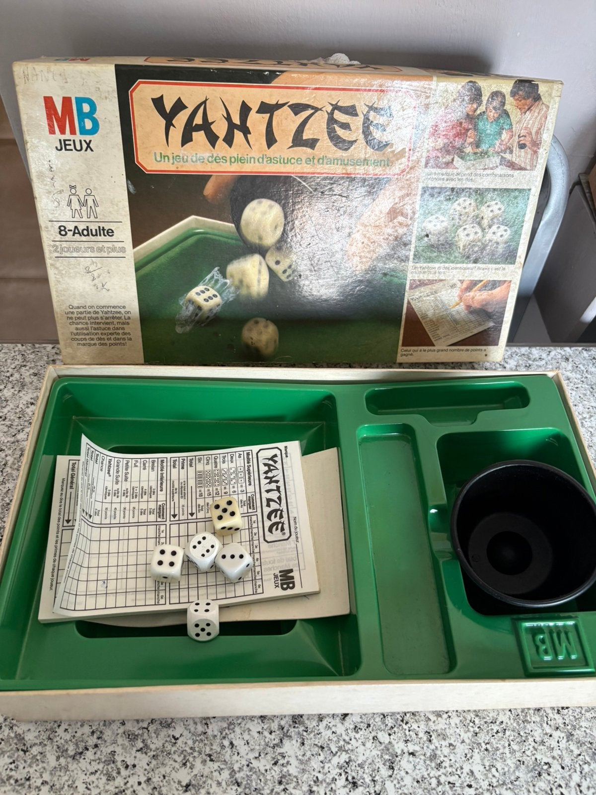 YAHTZEE-spel, Ophalen of Verzenden, Gebruikt