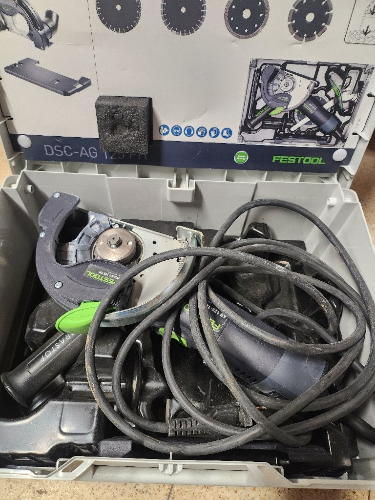 Festool DSC-AG 125FH, Enlèvement, Comme neuf