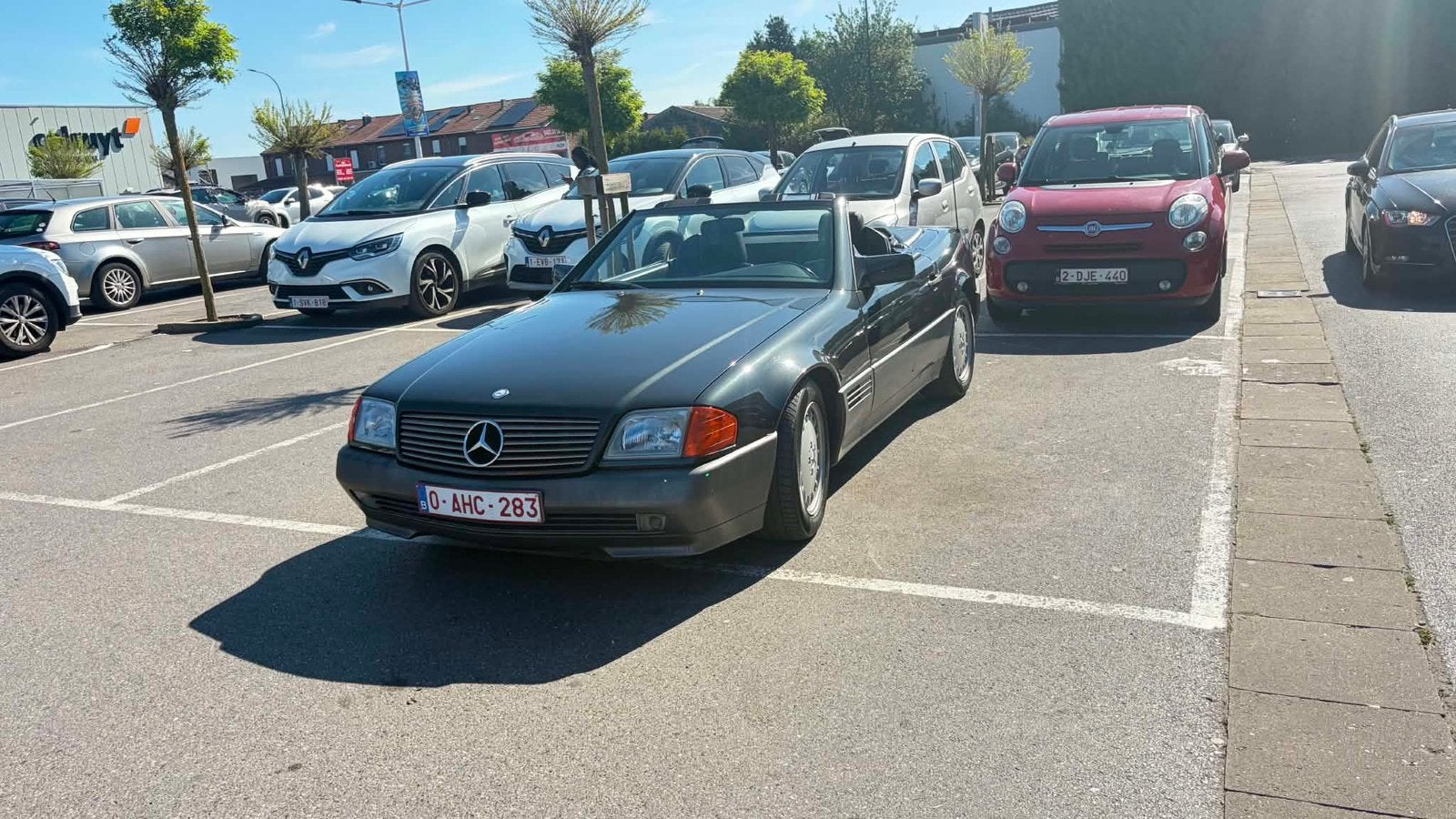 Mercedes Sl300, Cuir, Achat, Carnet d'entretien, Noir