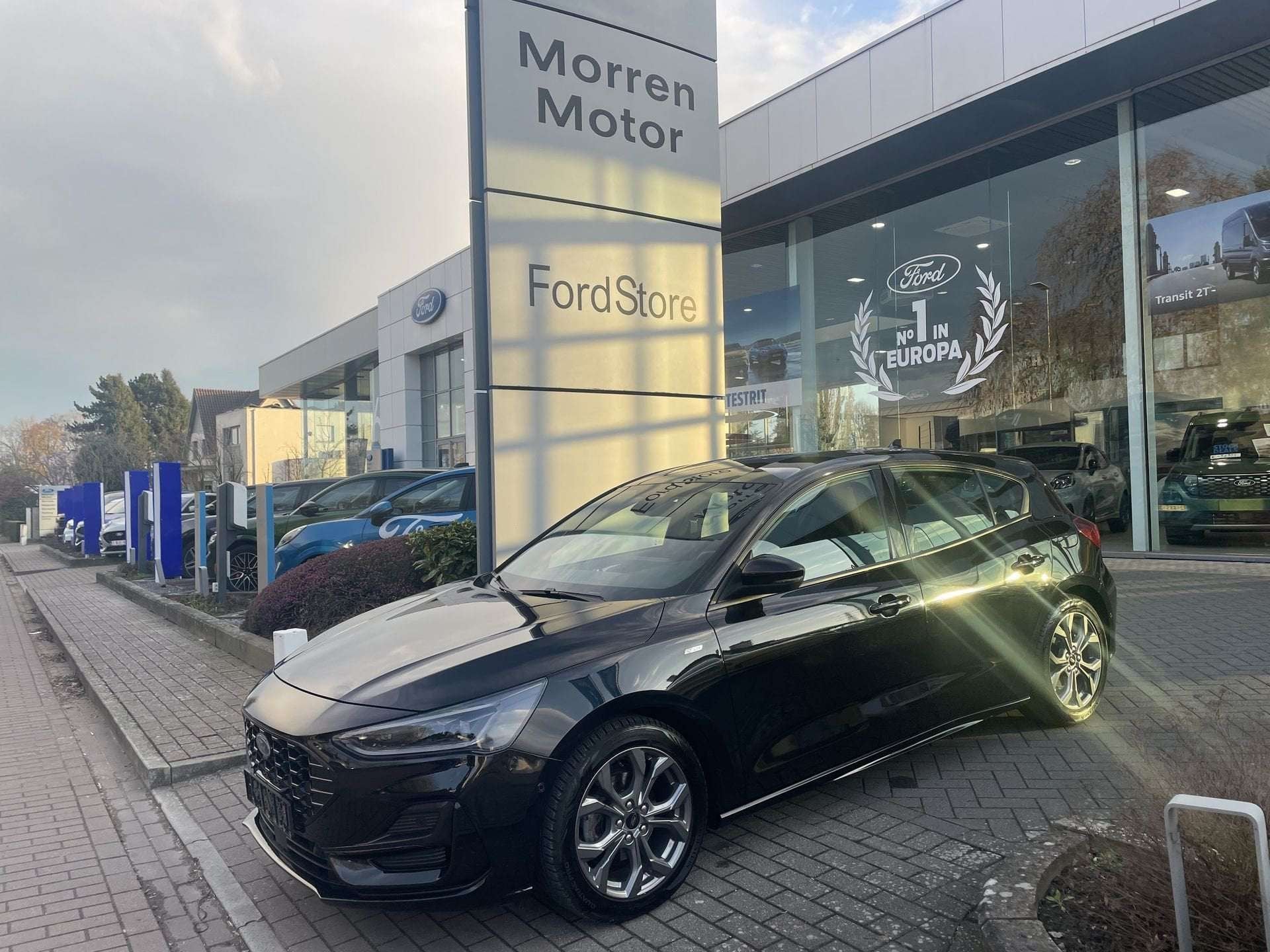Ford Focus ST-Line 1.0i EcoBoost 125pk mHEV M6 - 5d OC3588 *, Auto's, Focus, Euro 6, Zwart, 119 g/km