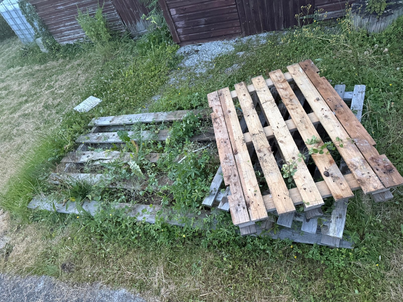3 palettes, Enlèvement, Comme neuf, Palette