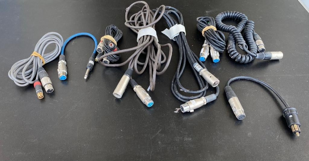 cables raccord type canon, Audio, Tv en Foto, Audiokabels en Televisiekabels, Ophalen of Verzenden, Gebruikt, Overige kabels