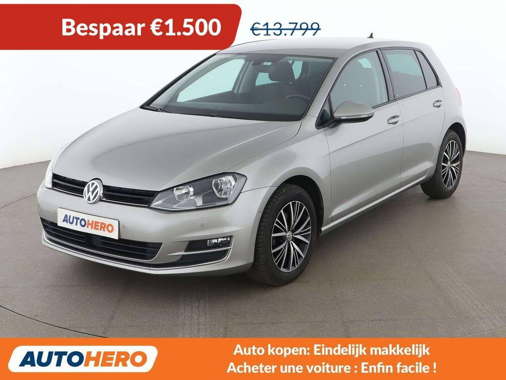 Volkswagen Golf 1.2 TSI Comfortline BlueMotion Tech, Auto's, Volkswagen, Gebruikt, Zwart, 5 deurs, Golf