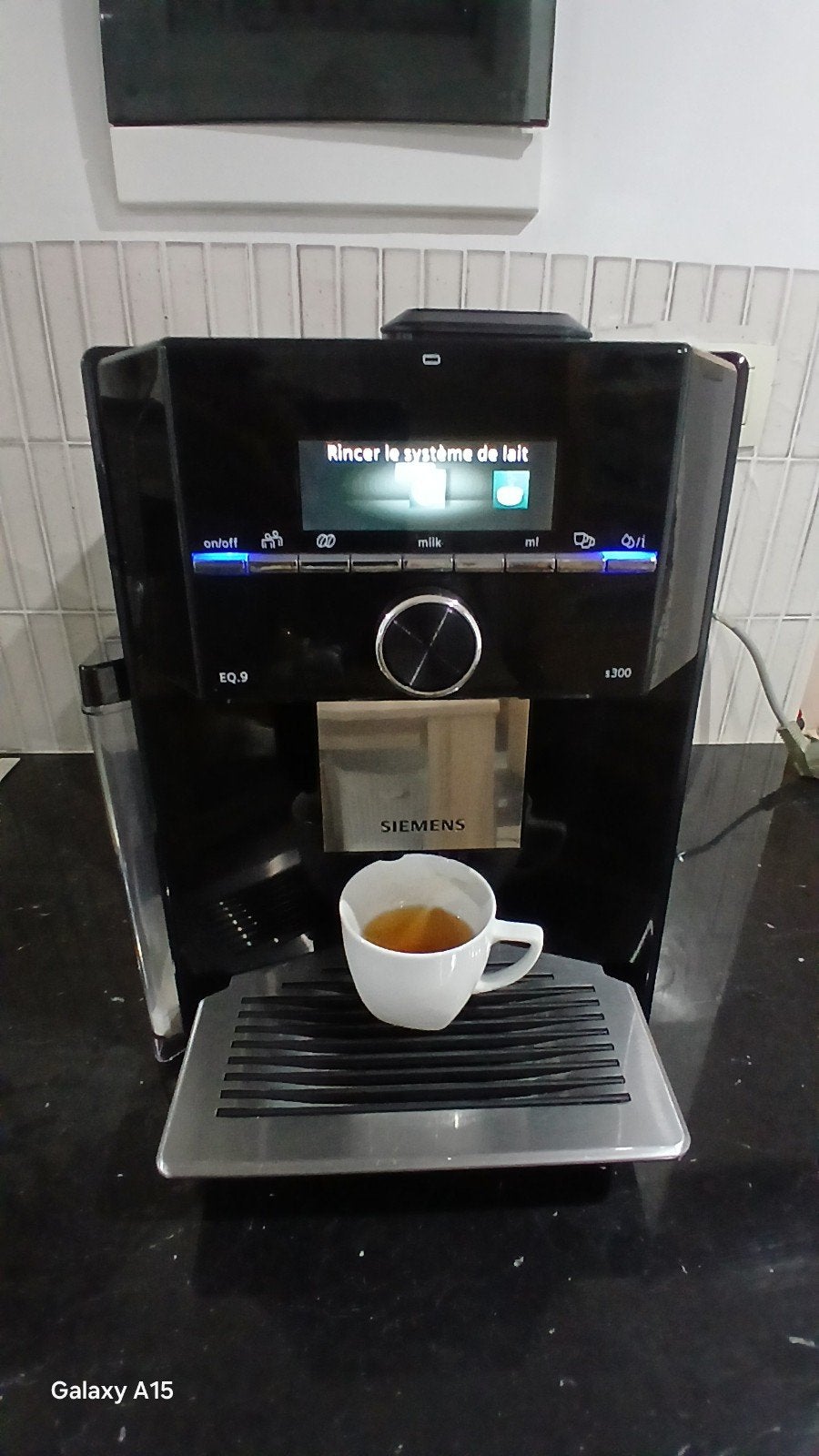 machine a cafe siemens eq.9  s300 comme neuf, Enlèvement ou Envoi