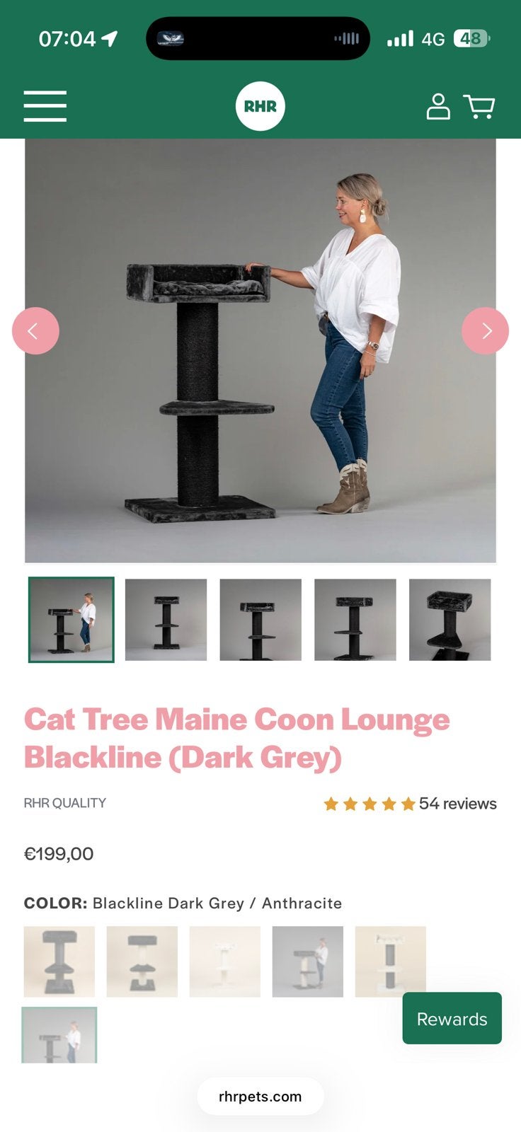 Arbre à chat Rhr pets, Enlèvement, Comme neuf, Griffoir