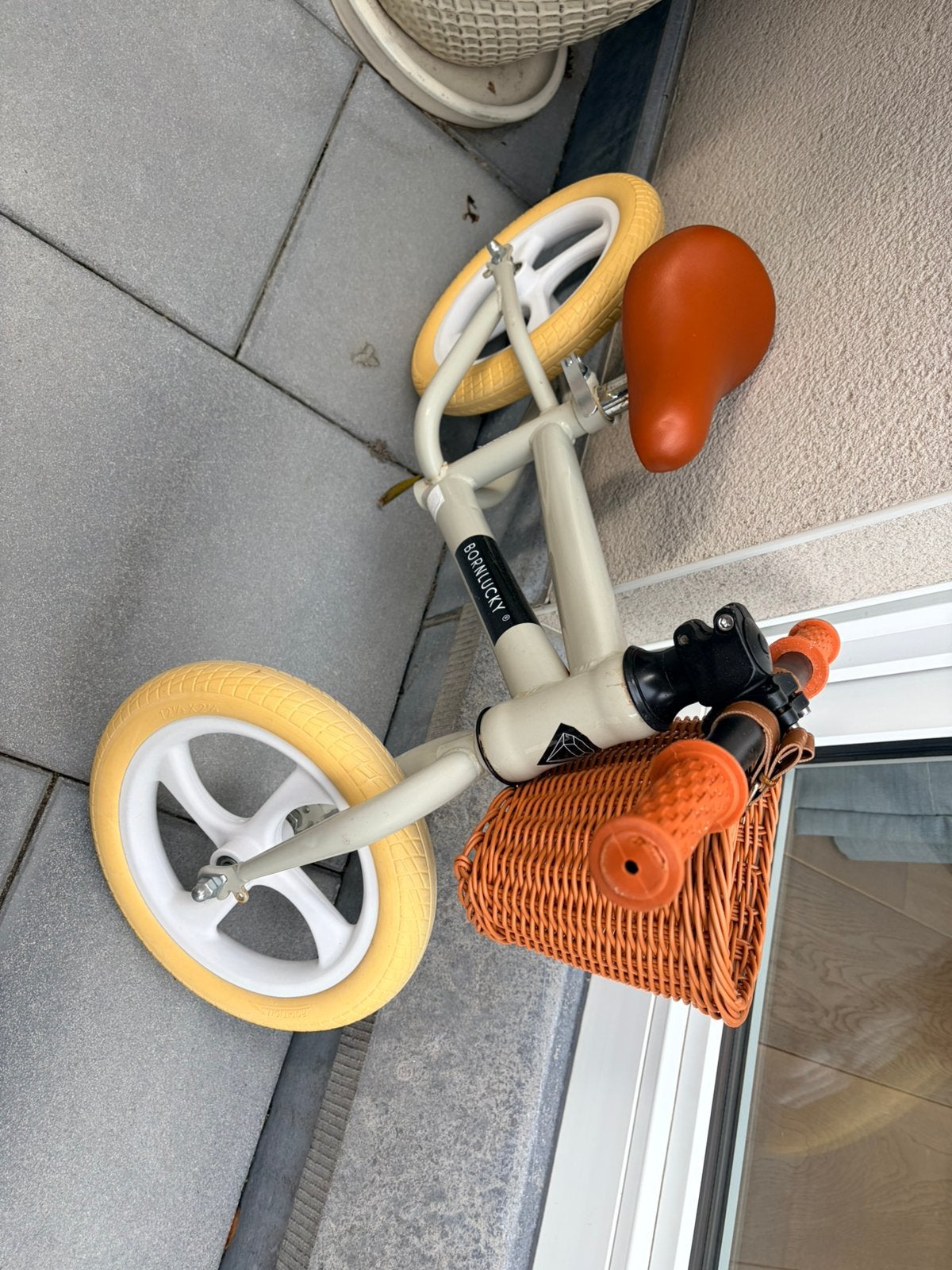 Bornlucky stapfiers, Fietsen en Brommers, Ophalen, Zo goed als nieuw