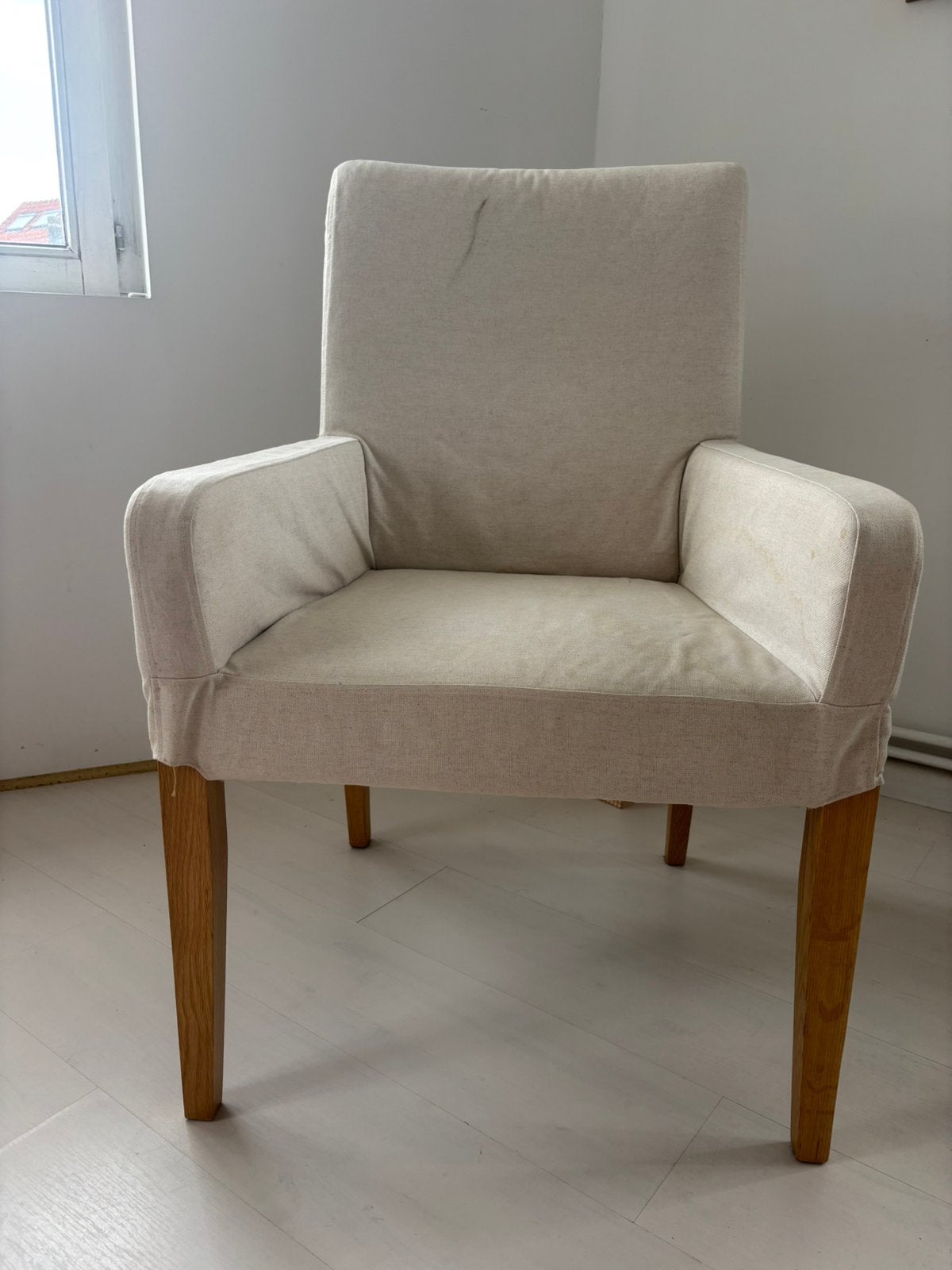 IKEA chair, Maison & Meubles, Chaises, Enlèvement, Utilisé, Blanc, Une