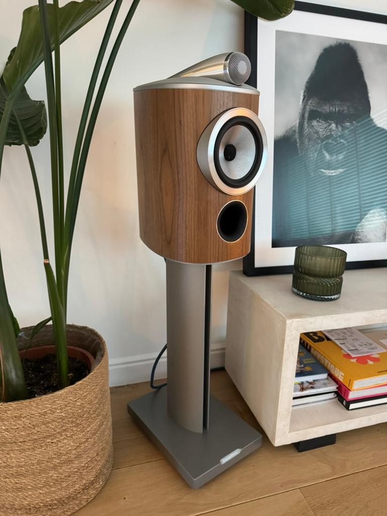 Bowers & Wilkins 805 D4 walnoot, Enlèvement, Comme neuf