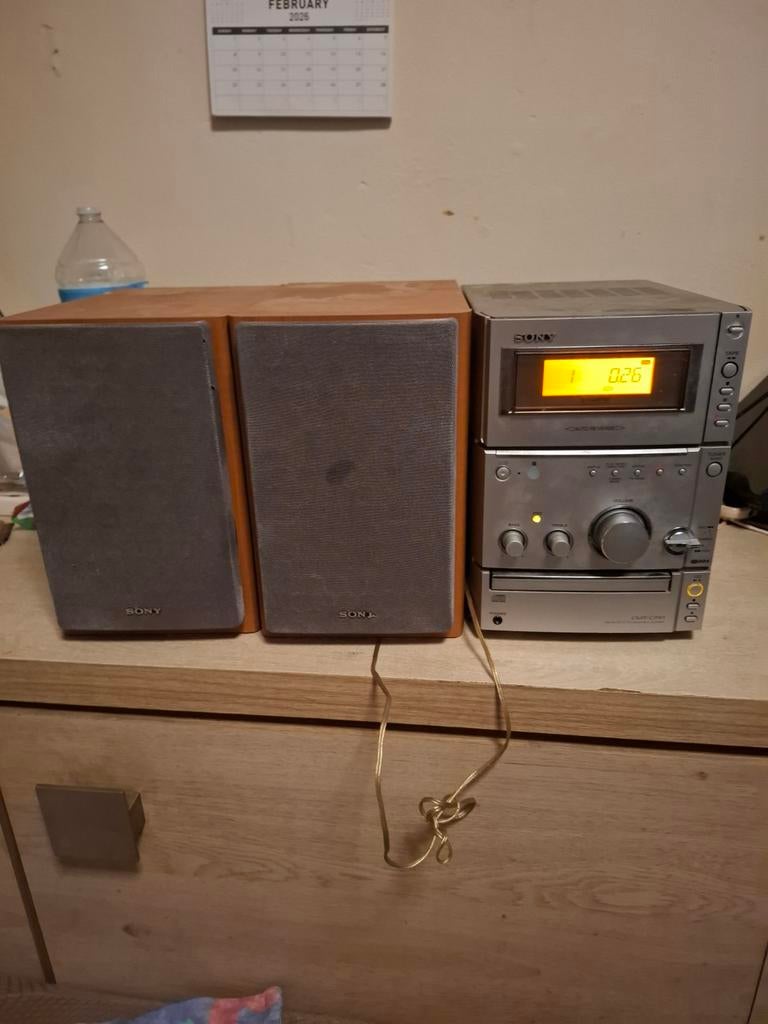 Chaîne  hi-fi marque Sony