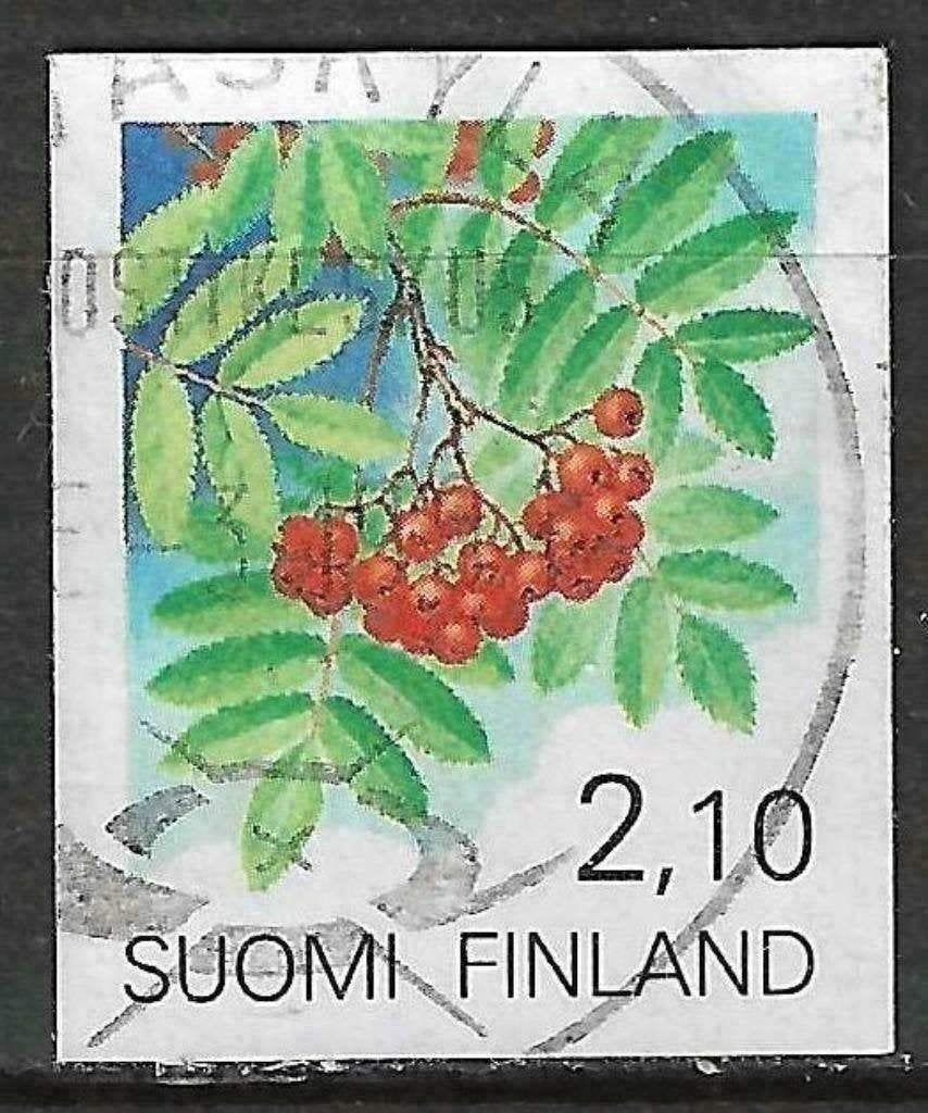 Finlande 1991 - Yvert 1095 - Fleurs (ST), Envoi, Finlande, Affranchi