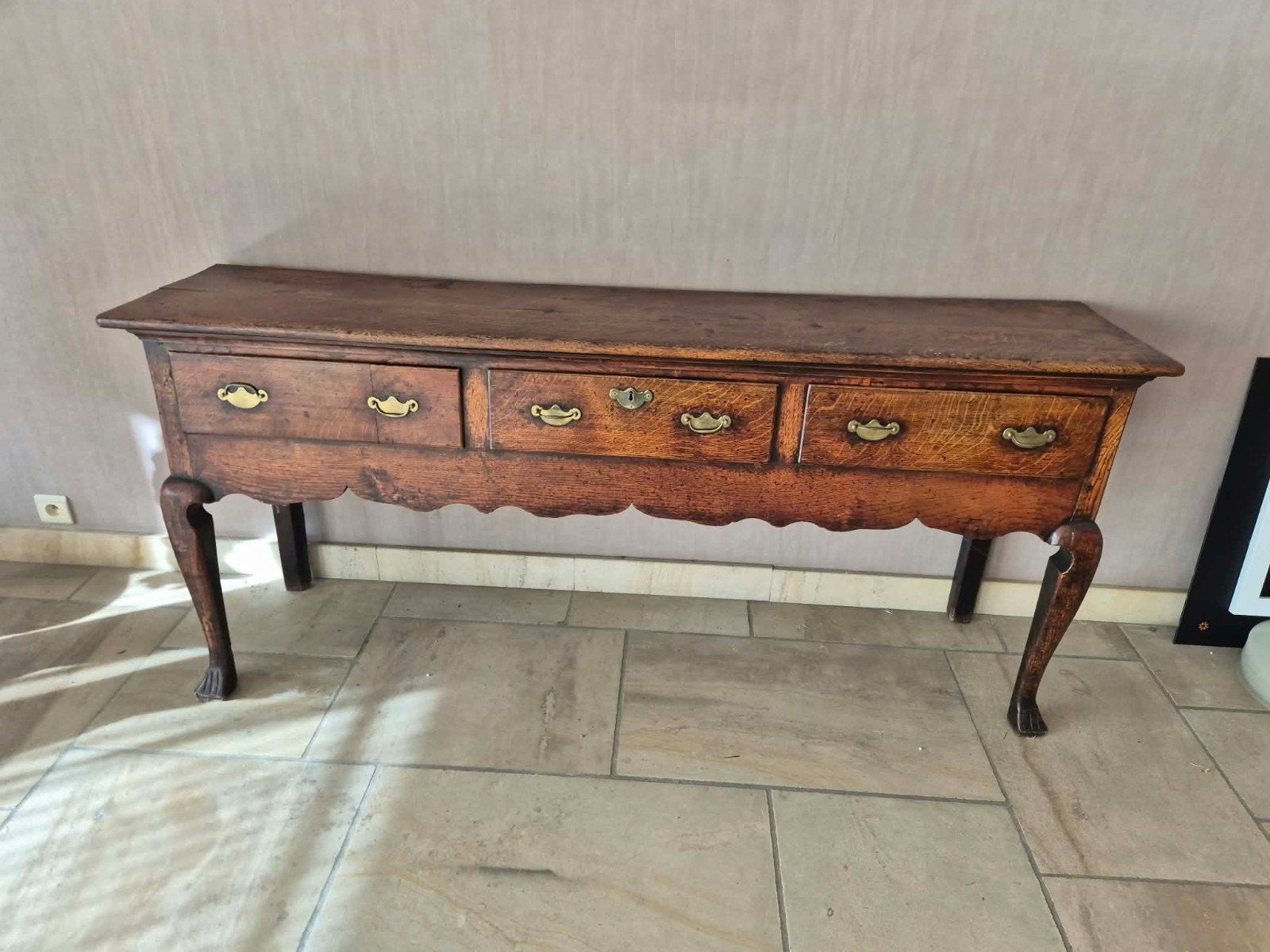 antieke commode tafel, Ophalen