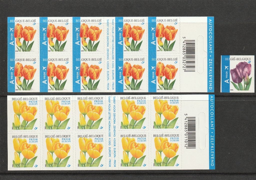 21 timbres Europe et par avion, Envoi, Non oblitéré, Europe