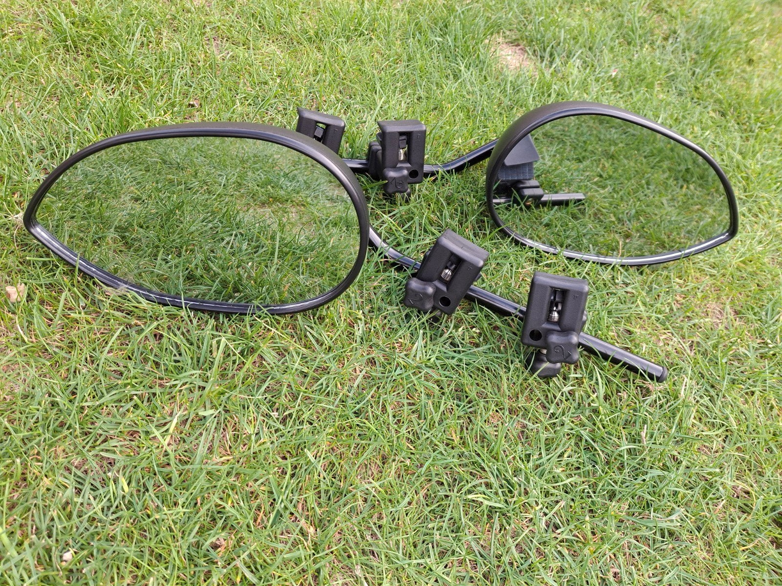 milenco caravan spiegels, Ophalen, Gebruikt