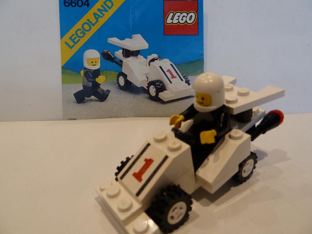 Lego Town Racing 6604 Formula 1 Racer, Ophalen of Verzenden, Gebruikt, Complete set, Lego
