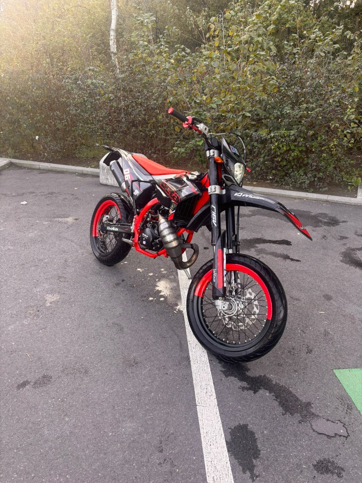 beta RR 50cc track., Ophalen, 6 versnellingen, Gebruikt, Klasse B (45 km/u)