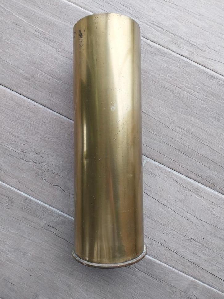 Belgische huls wo2 ABBL 1940 105mm GP, Verzamelen, Ophalen of Verzenden