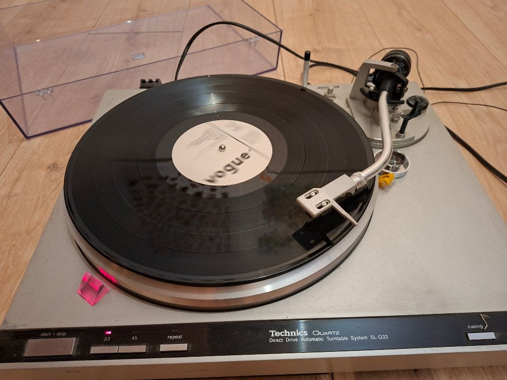 Technics SL-Q33 Platenspeler – onderdelen of restauratie, TV, Hi-fi & Vidéo, Enlèvement, Ne fonctionne pas, Tourne-disque, Technics