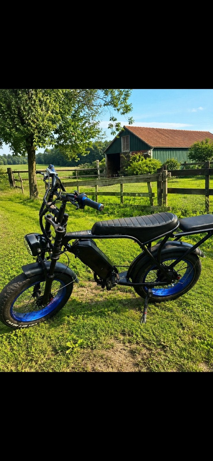 Fatbike, Fietsen en Brommers, Elektrische fietsen, Ophalen, Zo goed als nieuw