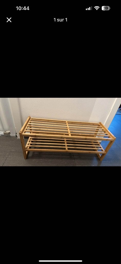 Meuble à chaussure, Maison & Meubles, Enlèvement, Comme neuf, Bois