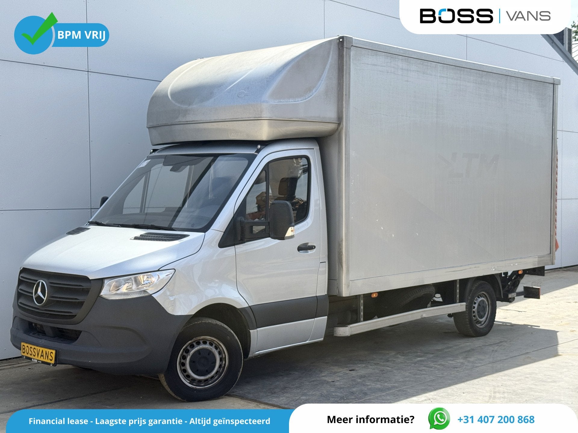 Mercedes-Benz Sprinter 317 1.9 CDI Automaat Bakwagen Laadkle, Argent ou Gris, Achat, Entreprise, Diesel