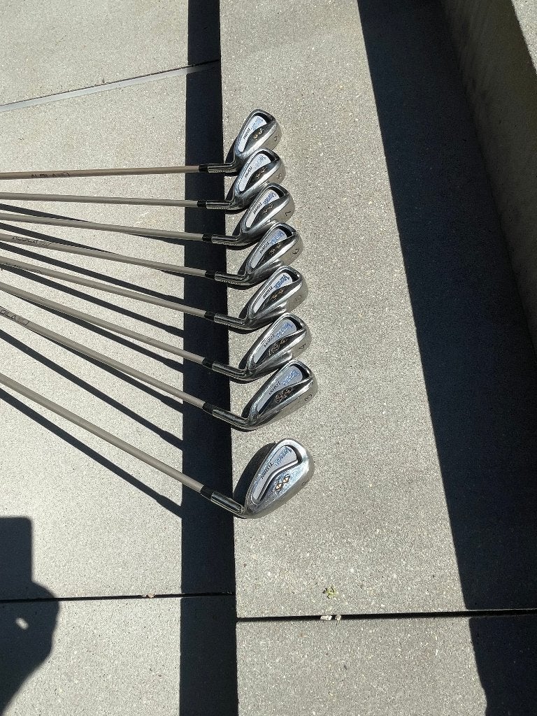 8 golfclubs P-3-4-5-6-7-8-9 dames golfset, Sport en Fitness, Ophalen, Gebruikt, Club