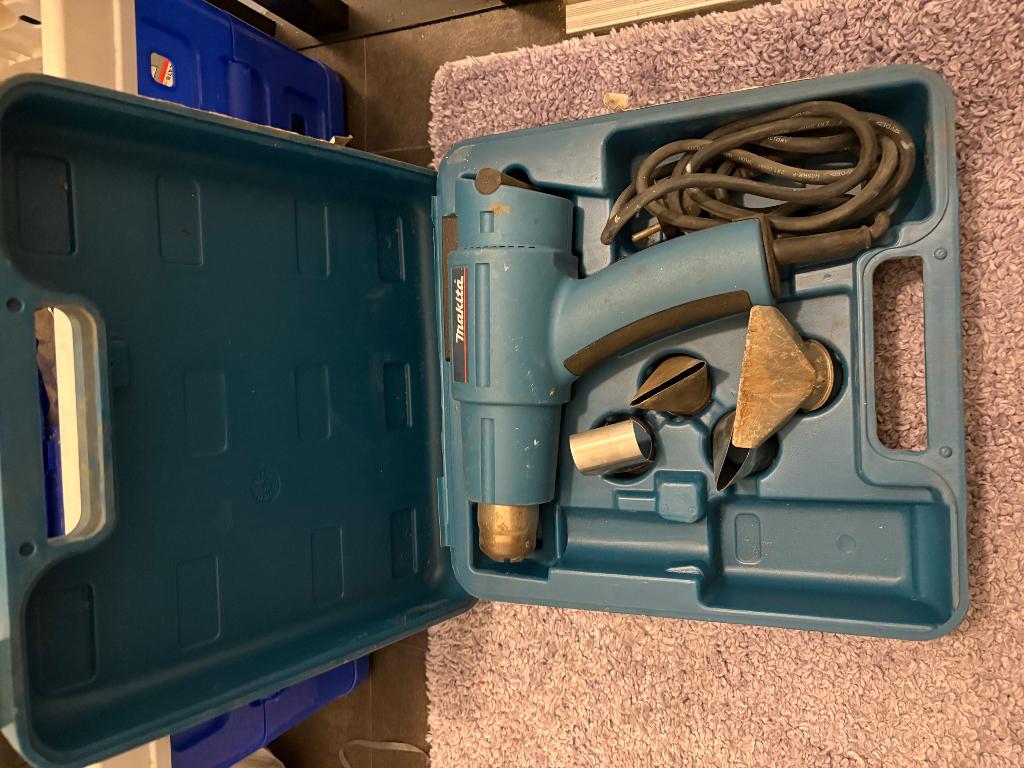 Makita HG5030K heteluchtpistool, Ophalen, Gebruikt
