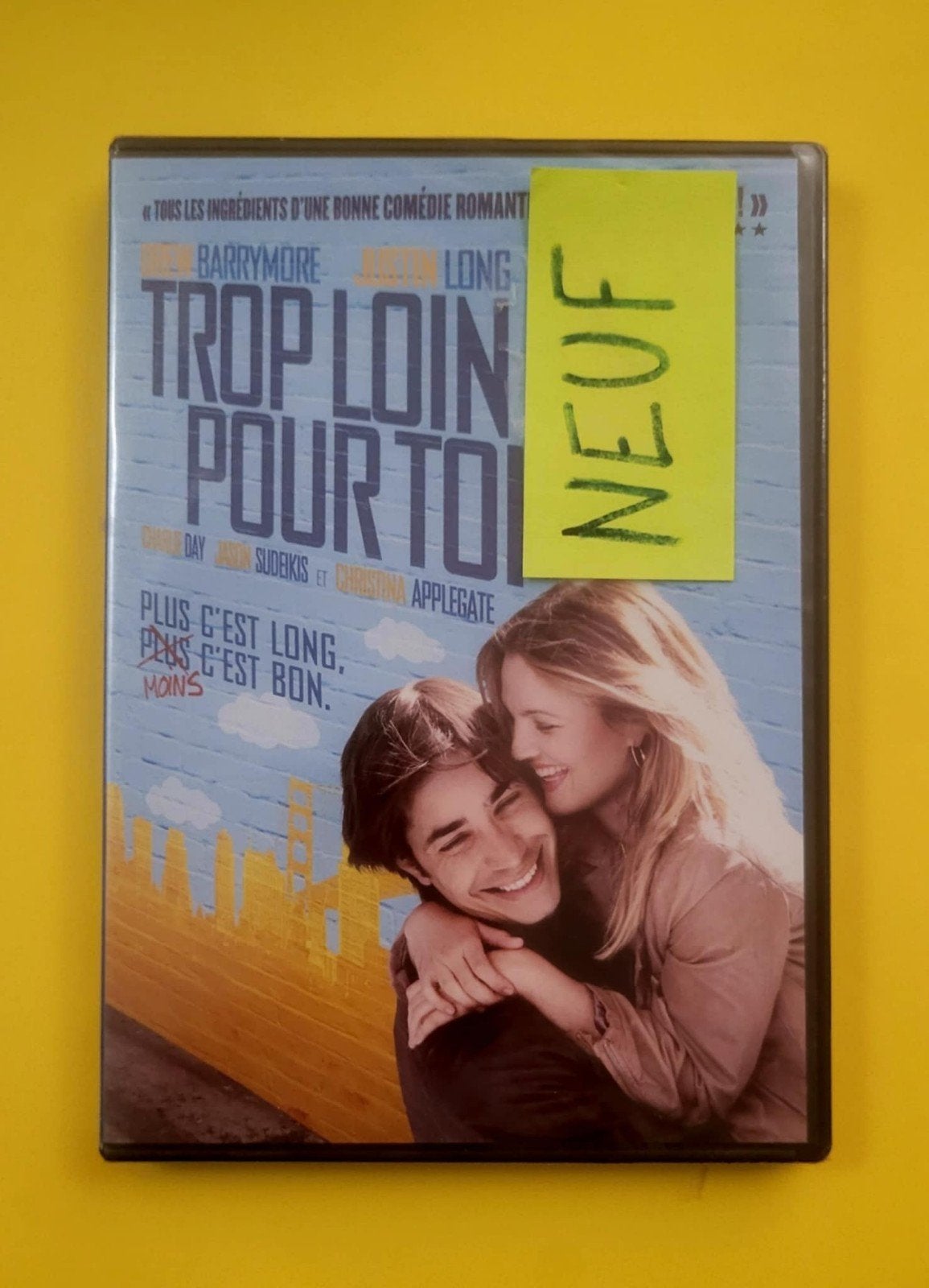 DVD 📀 Trop loin pour toi - Drew Barrymore - Neuf V2, Tous les âges, Enlèvement ou Envoi, Neuf, dans son emballage, Comédie romantique