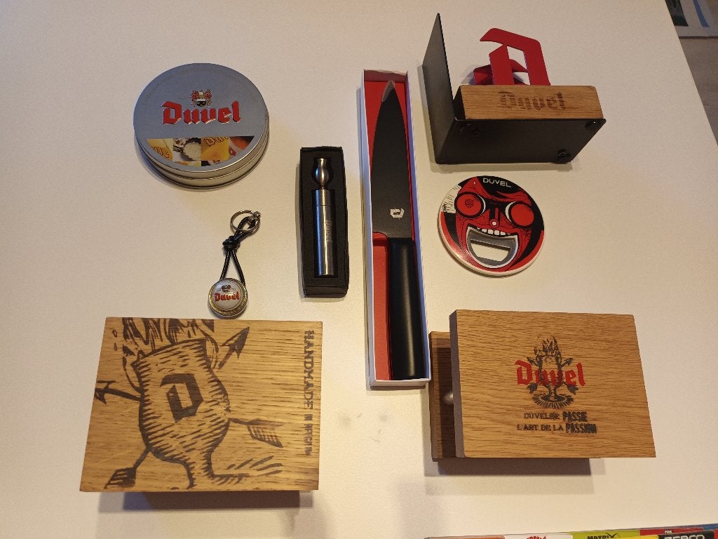 Setje Duvel, Ophalen of Verzenden, Zo goed als nieuw, Overige typen, Duvel