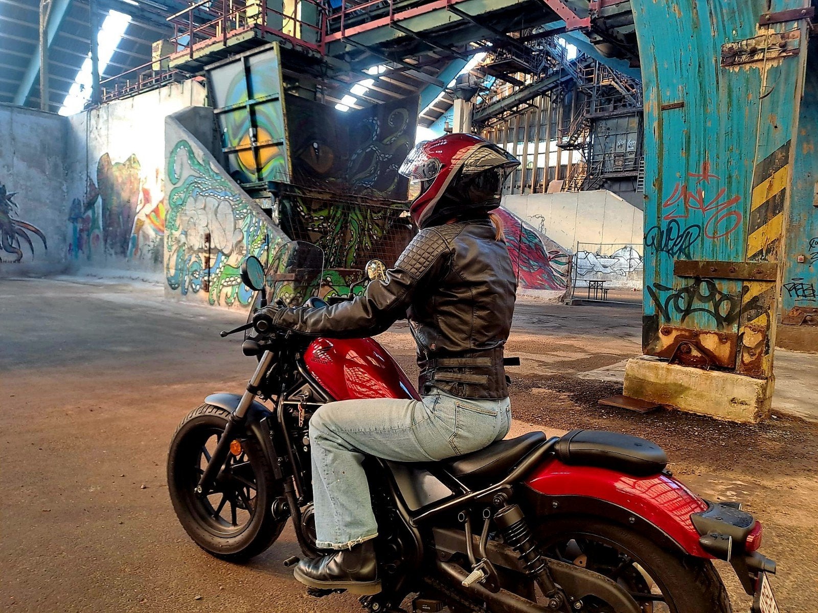 Richa Motorjas Dames, Motoren, Jas | leer, RICHA, Ophalen of Verzenden, Nieuw zonder kaartje
