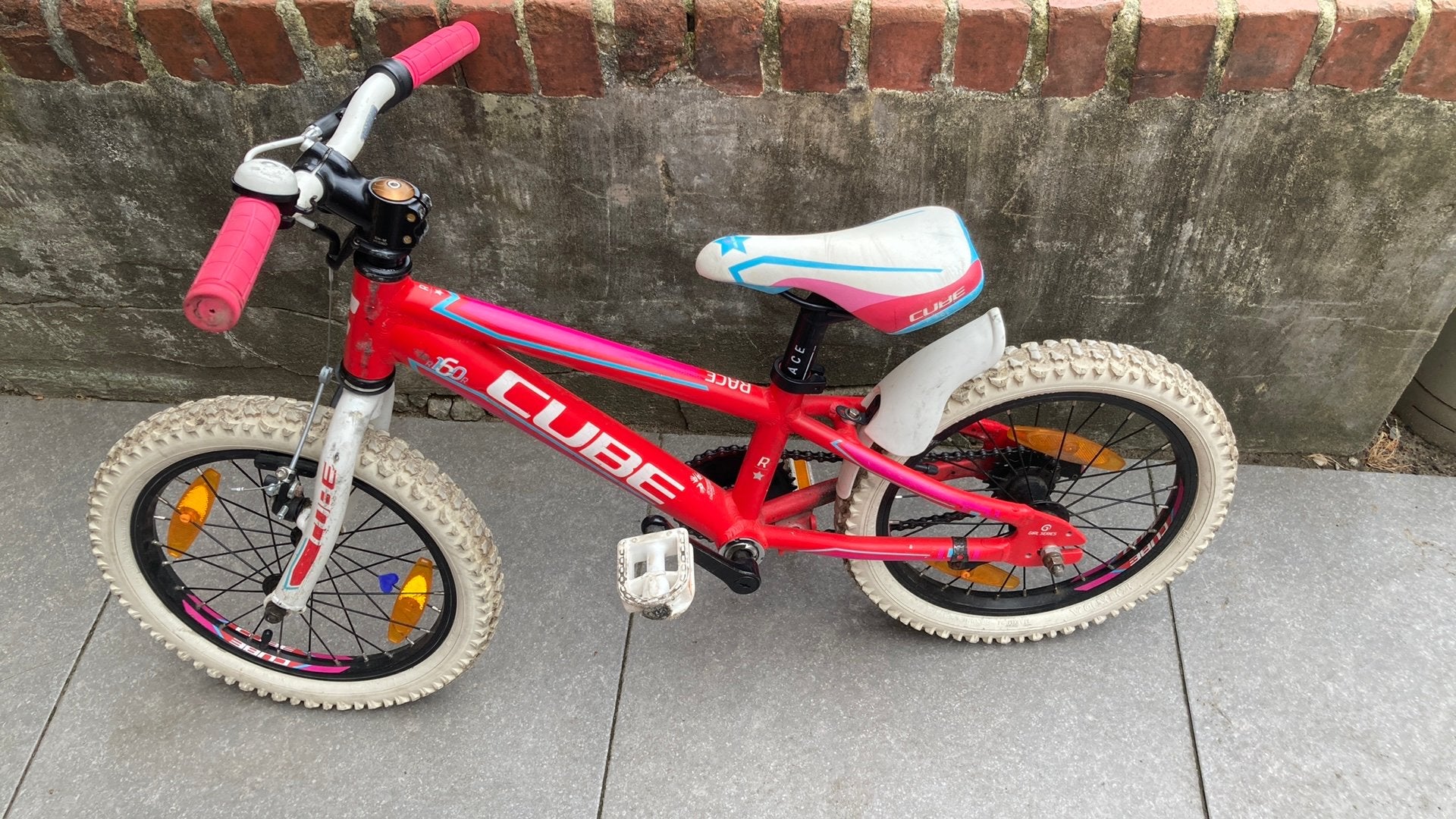 Vélo pour enfant Cube 160, Vélos & Vélomoteurs, Enlèvement, Utilisé, Frein sur jante, 16 à 20 pouces
