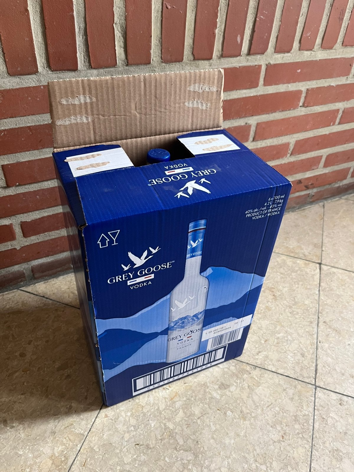Grey Goose Vodka - 1 bouteille 30€, Collections, Enlèvement, Neuf, Autres types