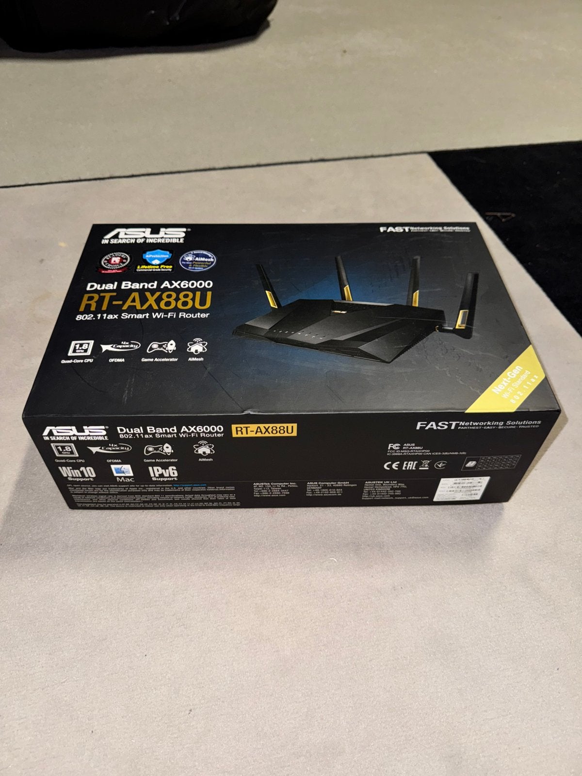 Asus Router geschikt voor Gaming, Informatique & Logiciels, Enlèvement ou Envoi, Comme neuf, Routeur