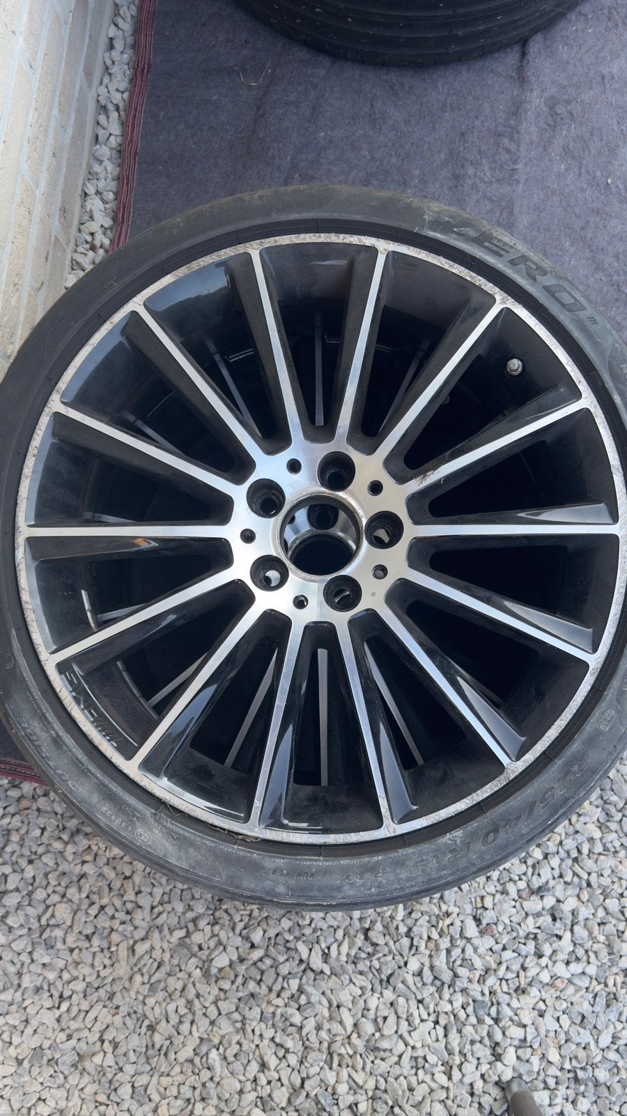 Jante mercedes classe C, Autos : Pièces & Accessoires, Enlèvement, 19 pouces, Pneu(s)