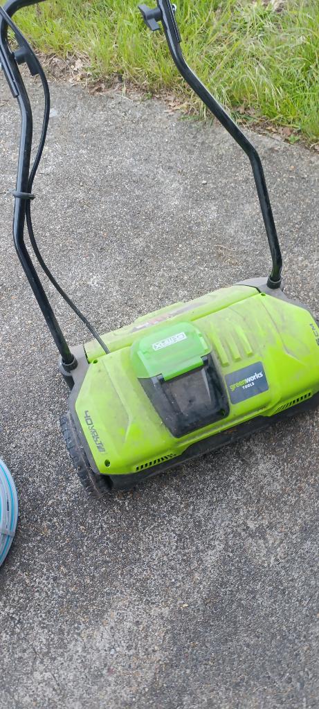 Verticuteermachine Greenworks 40v, Tuin en Terras, Ophalen, Gebruikt, Overige soorten, Greenworks