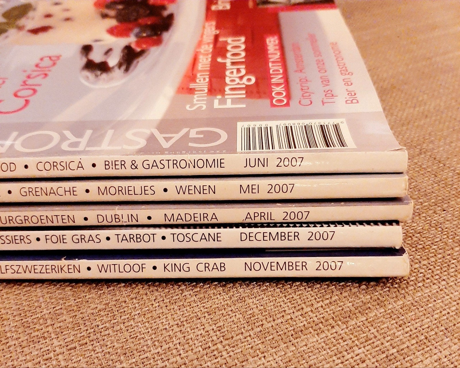 "Culinaire Ambiance" tijdschriften (30 st/2007-2012), Boeken, Ophalen of Verzenden, Gelezen, Overige typen