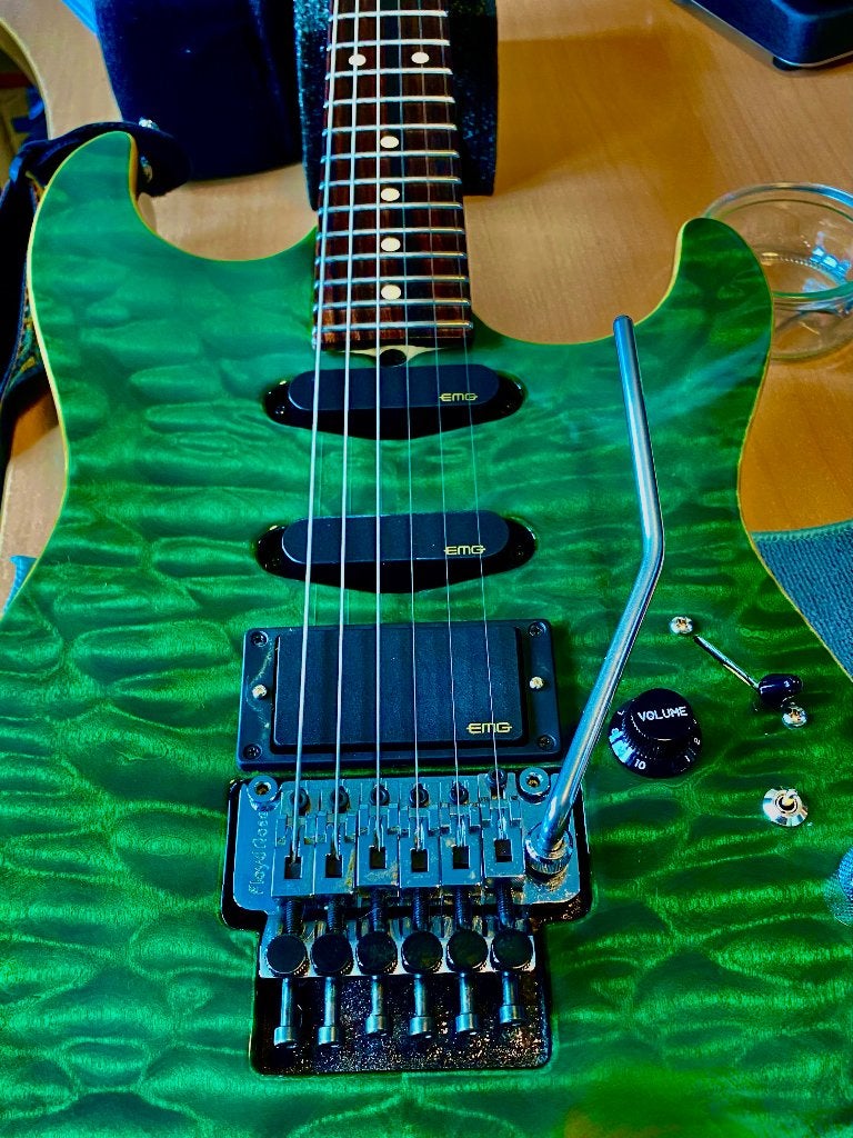 GUITARE TOM ANDERSON DROP TOP RARE, Enlèvement ou Envoi, Comme neuf, Solid body, Autres marques