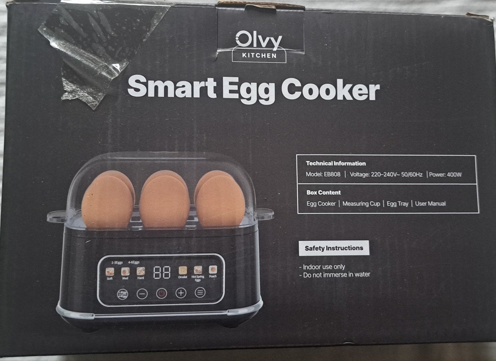 Olvy slimme eierkoker, Ophalen of Verzenden, Nieuw