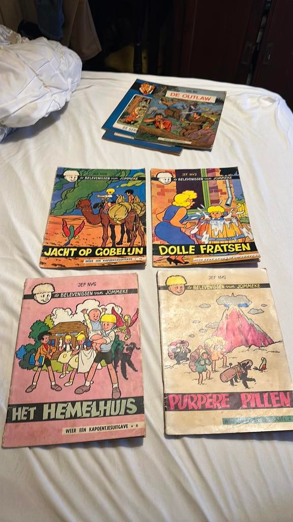 Lot oude Jommeke strips, Boeken, Ophalen of Verzenden, Zo goed als nieuw