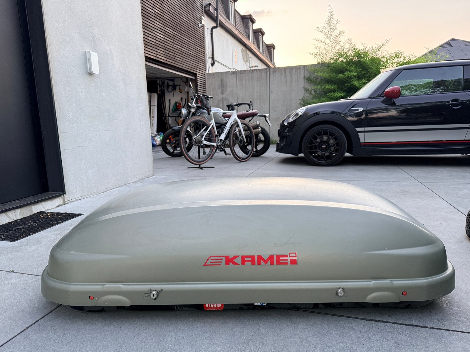 Coffre de toit Kamei 55/120/150, Auto diversen, Dakkoffers, Ophalen, Zo goed als nieuw