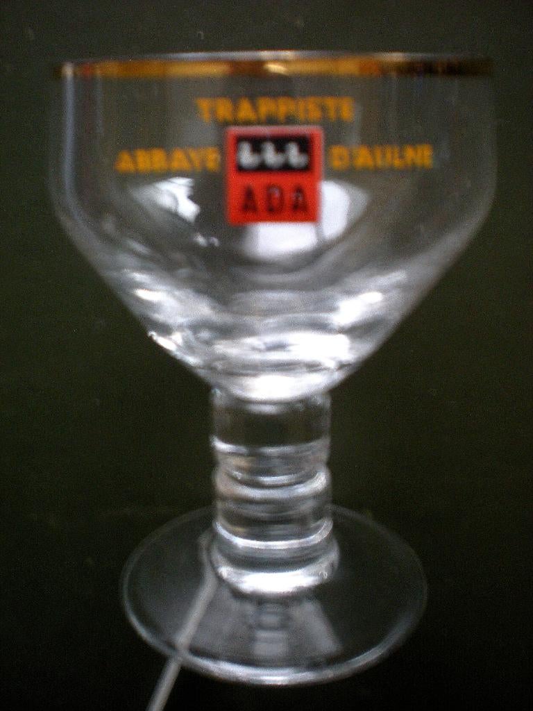 Trappiste ADA (Abbaye d'Aulne), Collections, Enlèvement ou Envoi, Comme neuf, Verre ou Verres