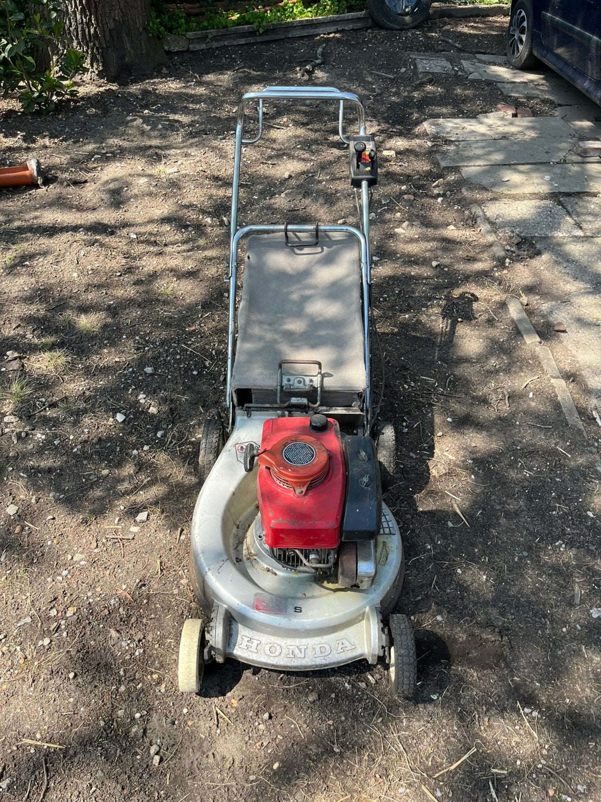 Grasmaaier honda hr21, Tuin en Terras, Ophalen, Zo goed als nieuw