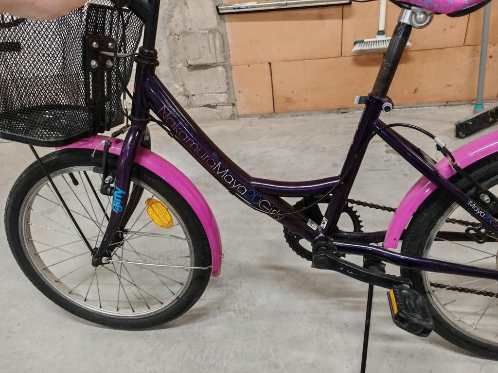 Meisjes Fiets 20 inch 6-8 jaar, Vélos & Vélomoteurs, Vélos | Filles, Enlèvement, 18 pouces