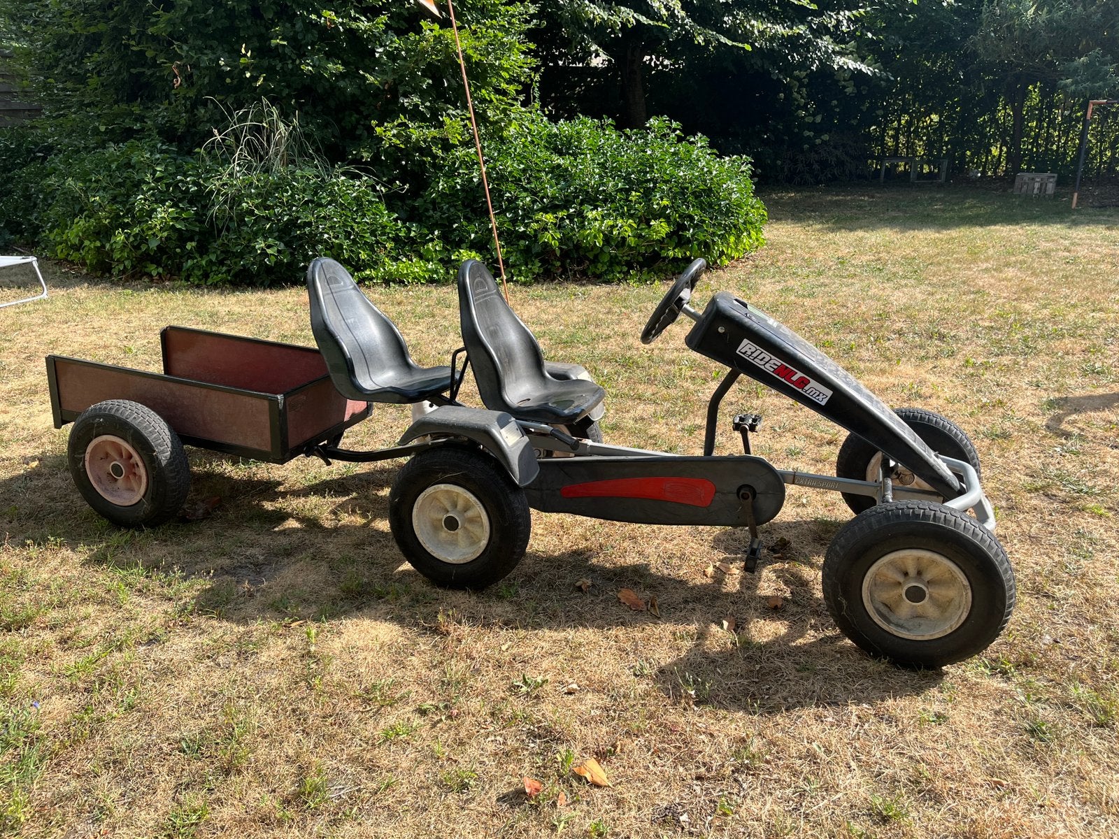 Berg Go cart + kar, Kinderen en Baby's, Speelgoed | Buiten | Voertuigen en Loopfietsen, Ophalen, Gebruikt