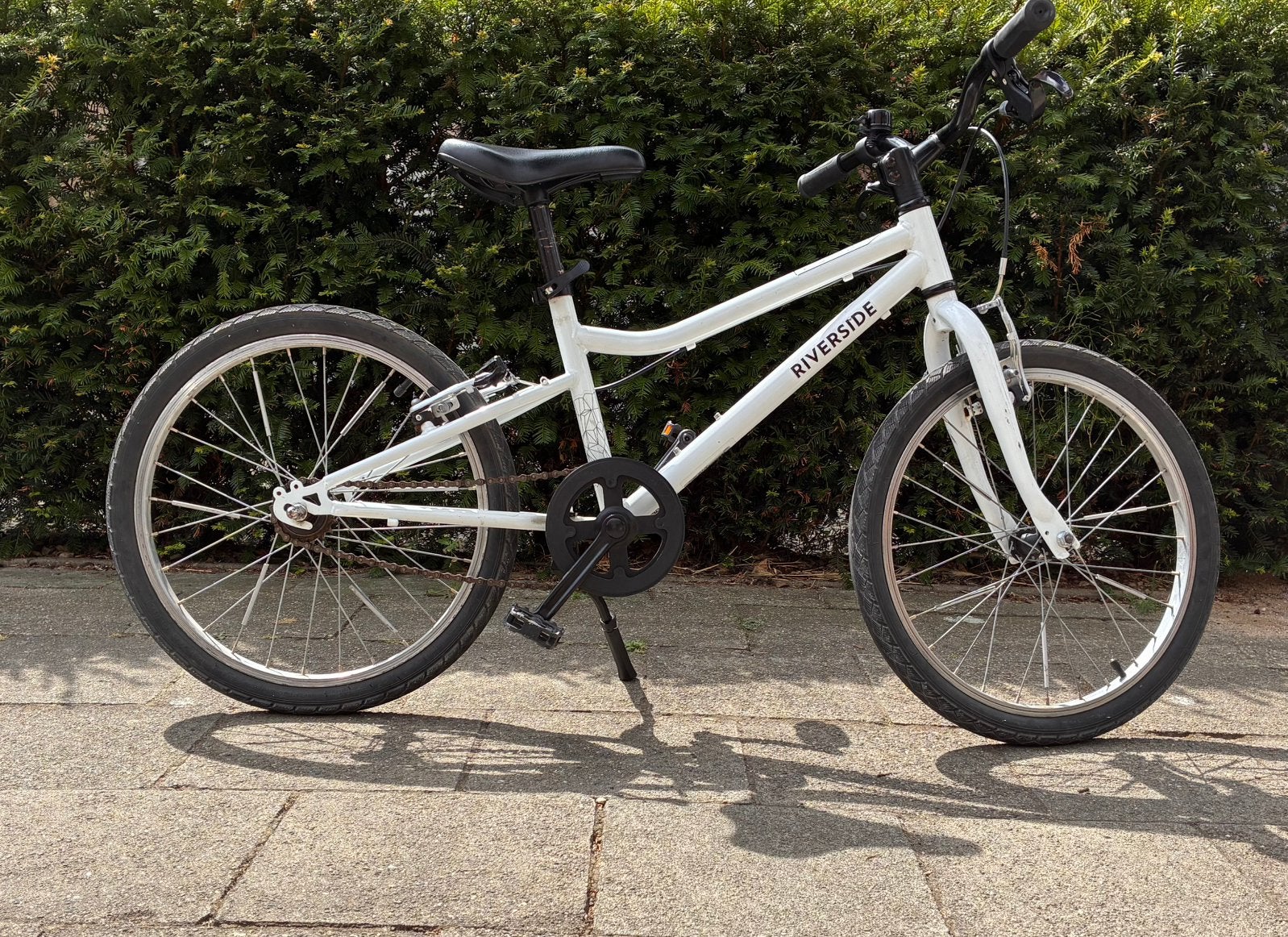 Riverside 100 20 inch (6-9 jaar), Fietsen en Brommers, Ophalen, Velgrem, 20 inch, Handrem
