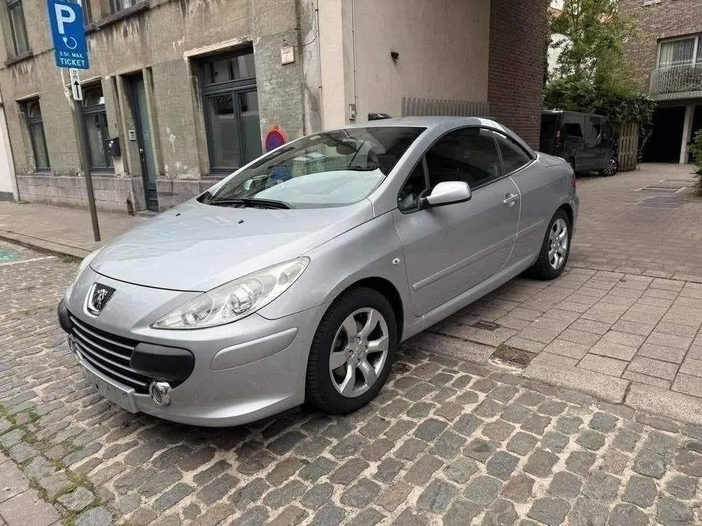 PEUGEOT 307 CC / 1.6 BENZINE / 95000KM / CABRIOLET, 4 zetels, Gebruikt, Overige kleuren, Cabriolet