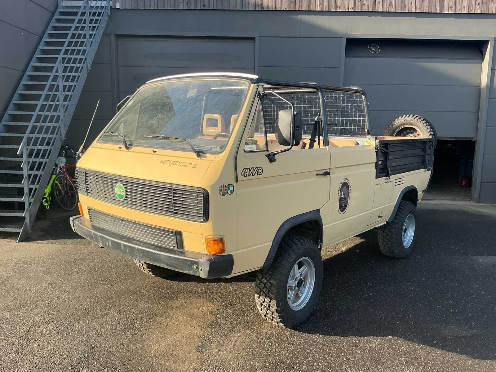 Volkswagen - Transporter T3 SYNCRO - T3 Syncro Doka Cabriole, Autos, Achat, Entreprise, Cabriolet, Volkswagen