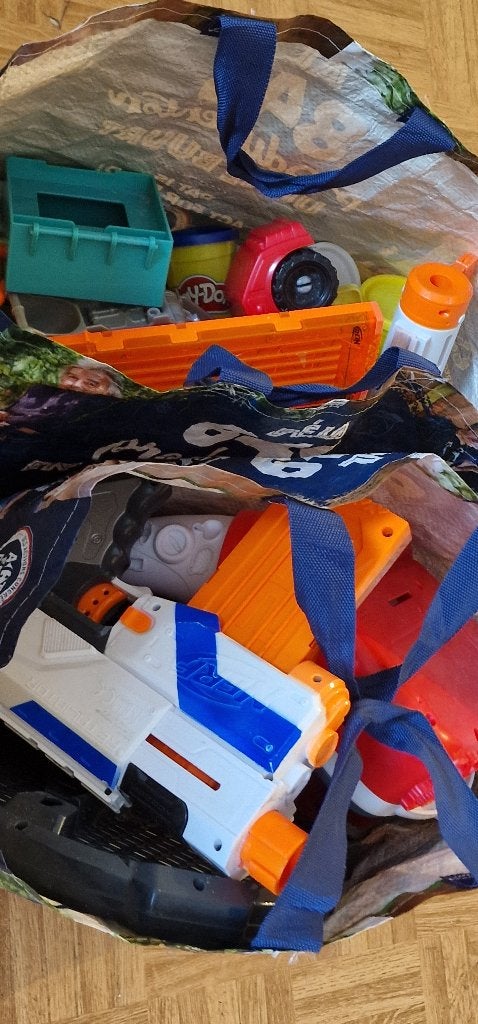 Gratis speelgoed, Ophalen, Gebruikt