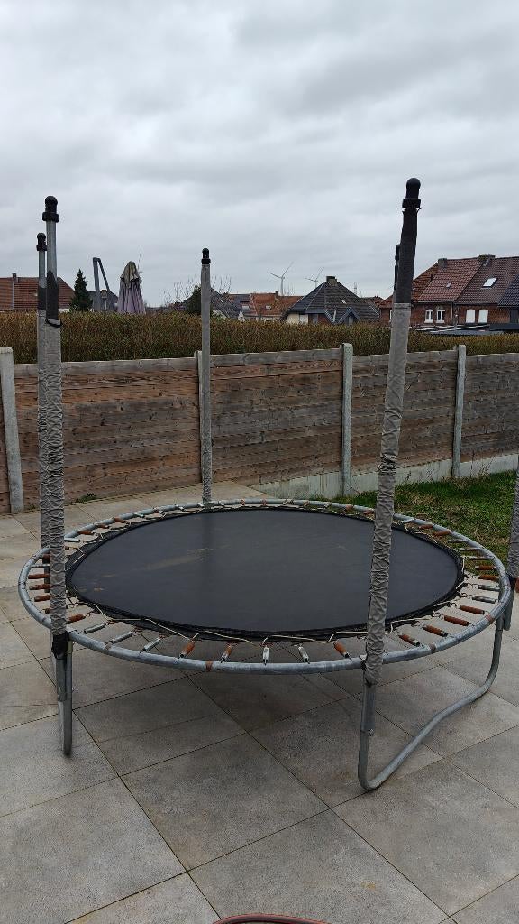 trampoline, Ophalen, Gebruikt